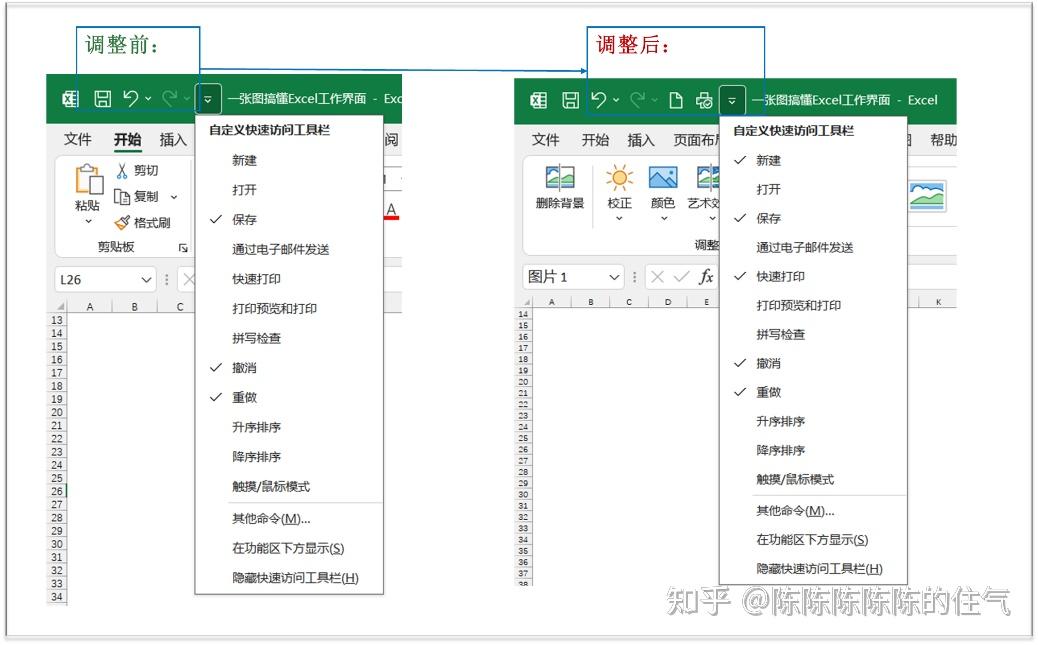 一张图搞懂Excel工作界面 - 知乎