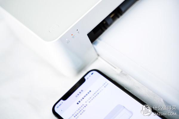 等待打印機黃燈閃爍此時使用米家app輸入wifi就可以連接打印機連接app