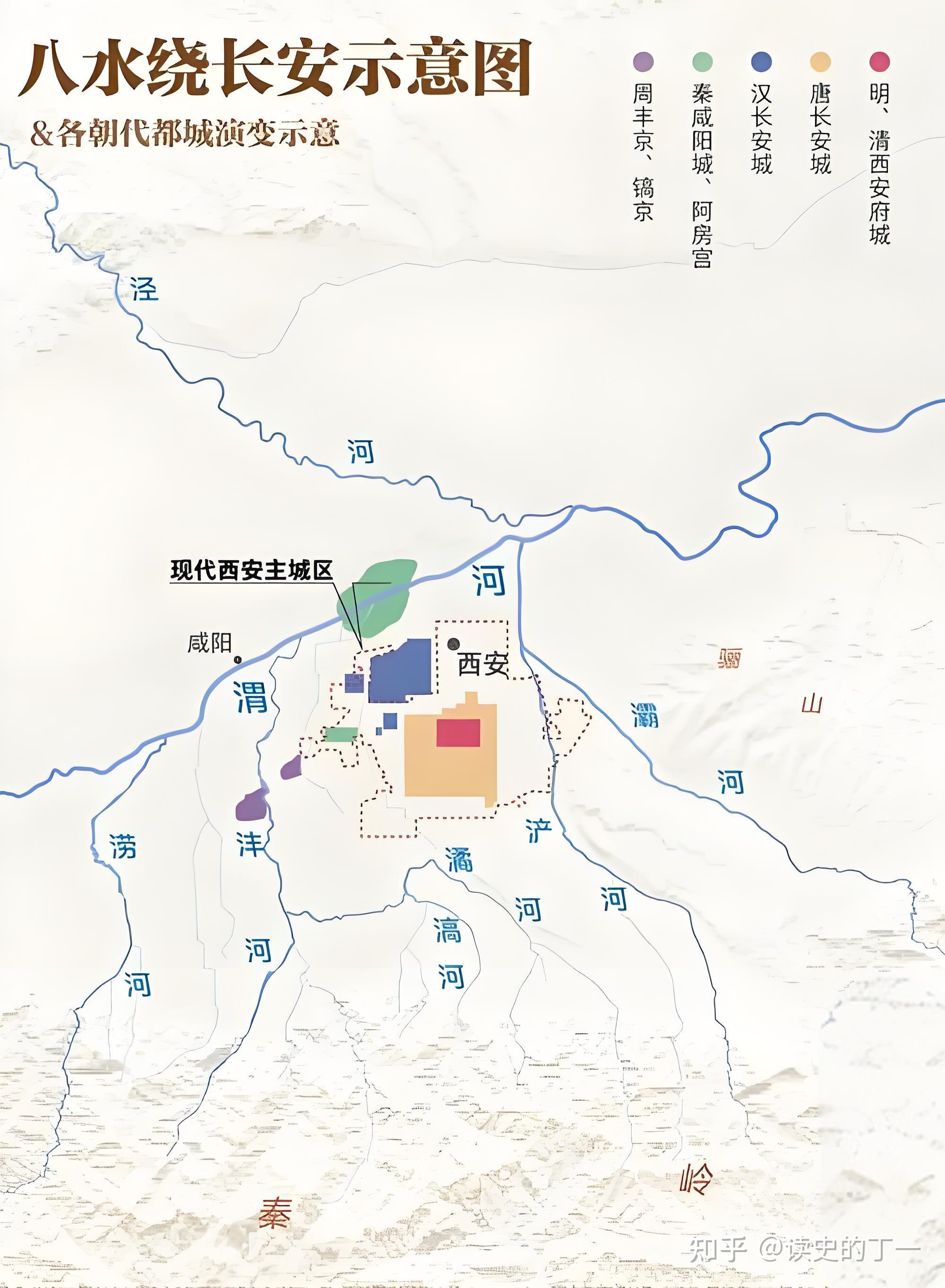 “八水绕长安”是哪八条河? - 知乎