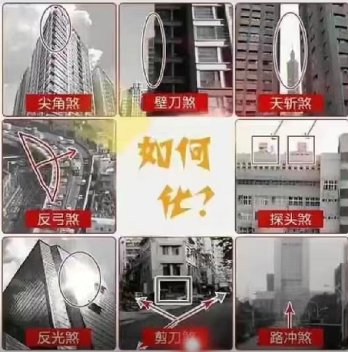 八宅风水系列(4)——外部环境的吉凶(二)之各种煞怎么破 - 知乎