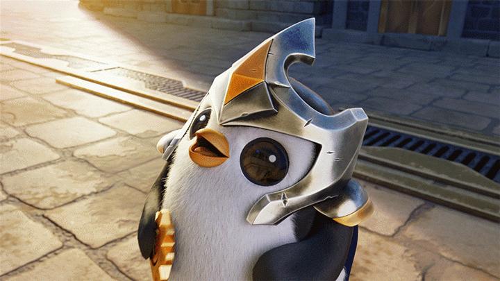 作为主角的小企鹅,为了丰富短片可看性,一定程度上会让它有点"戏精"