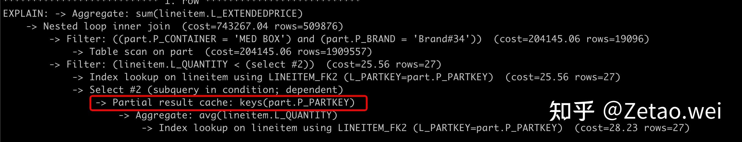 PolarDB-MySQL 新特性 - Partial Result Cache - 知乎