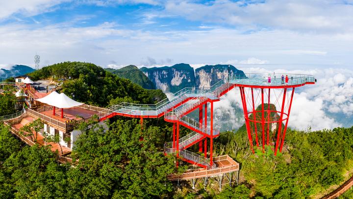 张家界七星山旅游开发图片