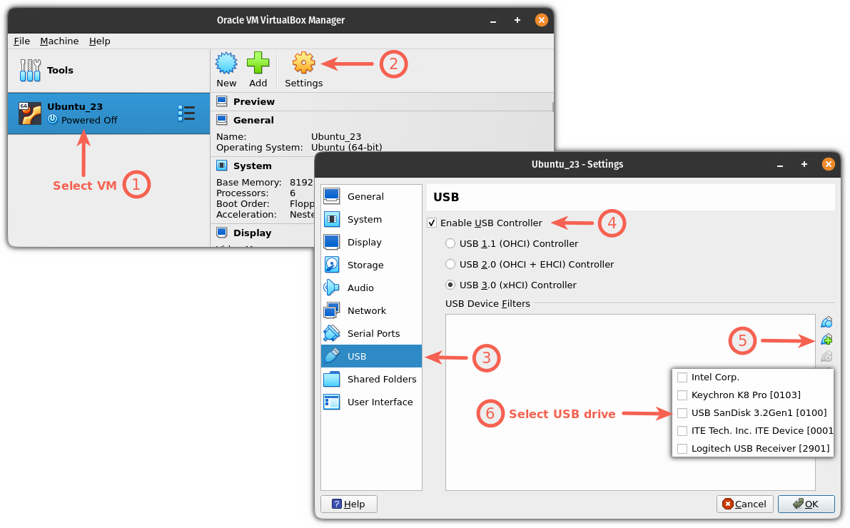 在 Linux 上的 VirtualBox 中从虚拟机访问 USB | Linux 中国 - 知乎