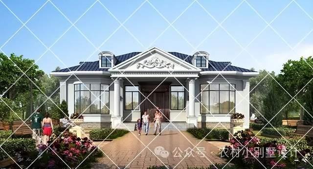 33套农村一层自建房设计图,经典户型不过时，乡村自建房设计别墅 - 知乎