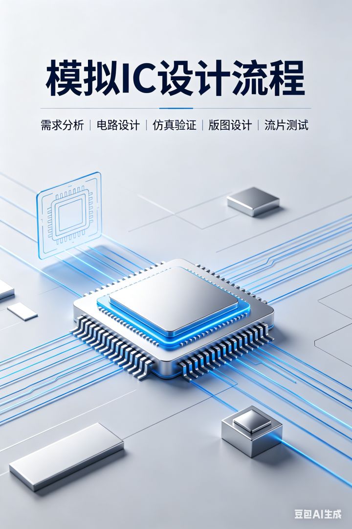 一张图看懂:模拟 IC 设计全流程,从想法到芯片的 “打怪升级” 之路 - 知乎