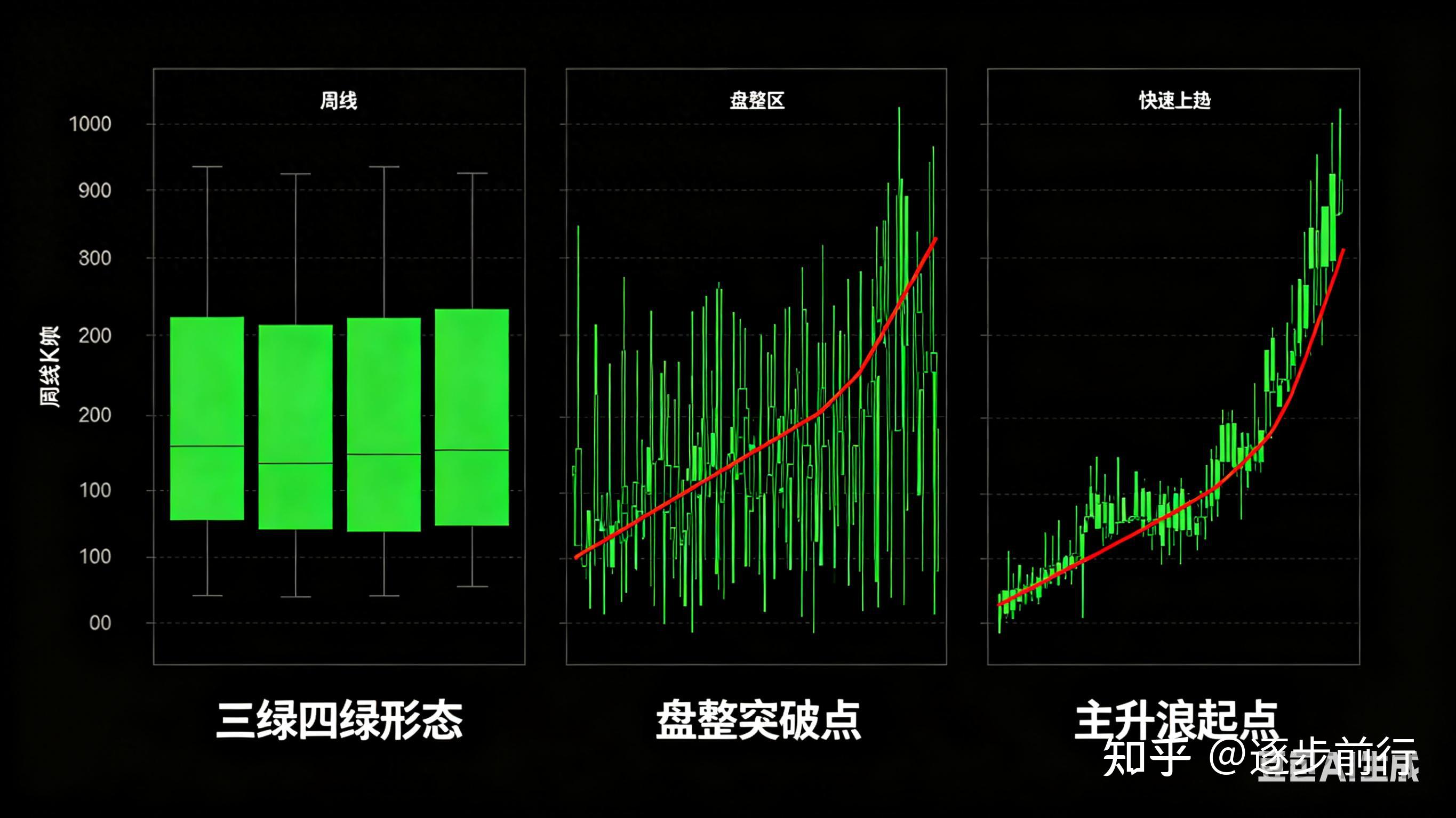 主升浪启动前必盘整！认准周线三绿四绿，抓启动点稳赚 - 知乎