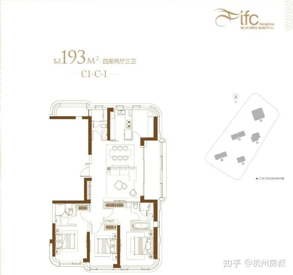 住宅大户型元年,200㎡大户型横评| 房叔说No.554 - 知乎