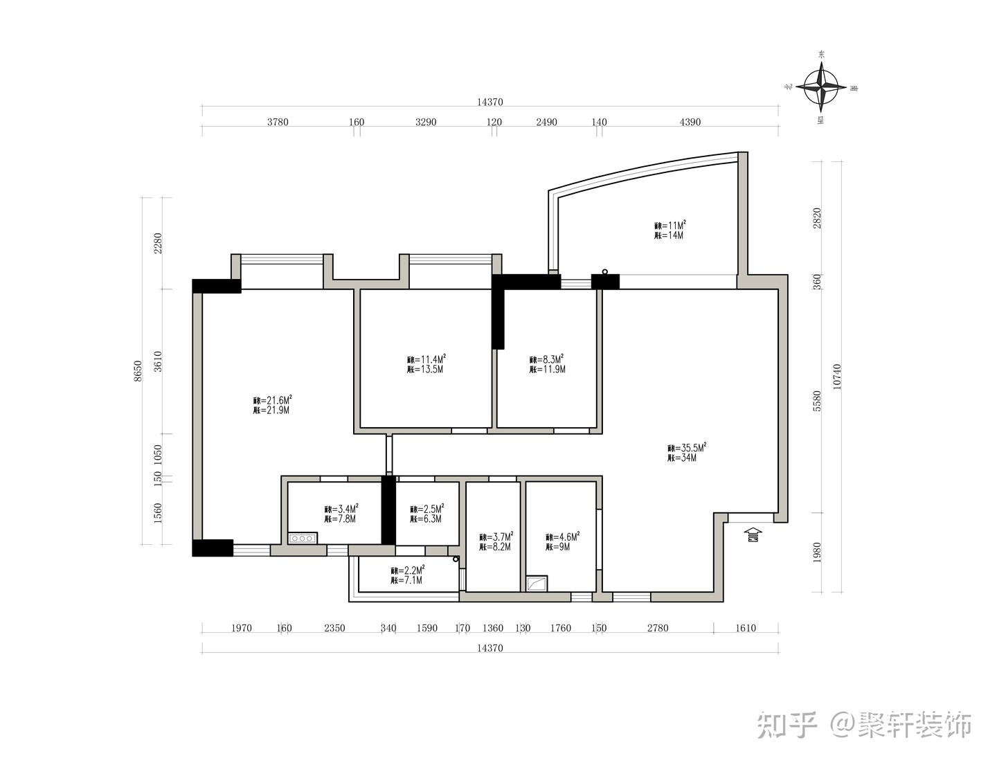 135㎡现代风四居室，中西厨+多动线+全屋收纳，赞爆了！ - 知乎