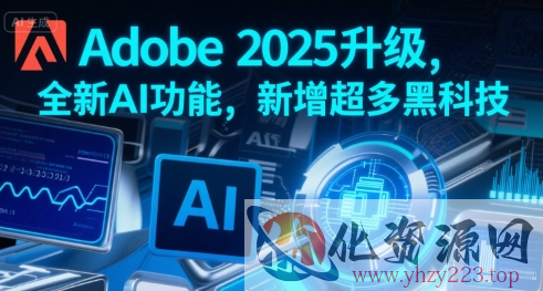 Adobe 2025升级，全新AI功能，新增超多黑科技
