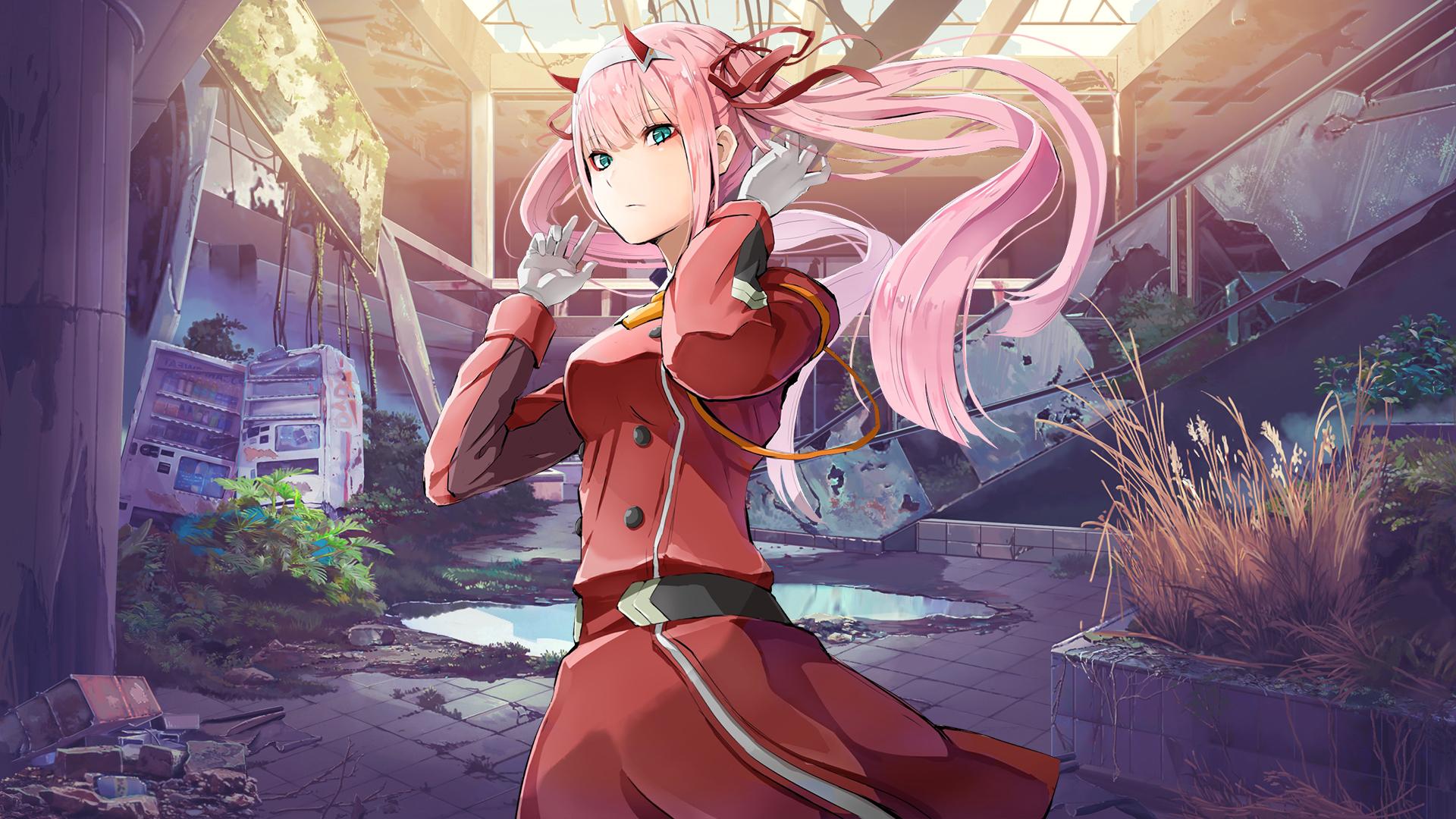 有没有darling in the franxx02的高清壁纸啊?