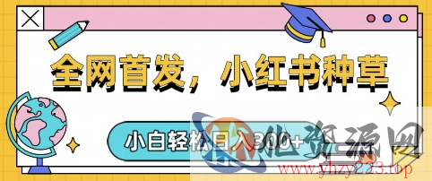 小红书种草，手机项目，日入3张，复制黏贴即可，可矩阵操作，动手不动脑【揭秘】