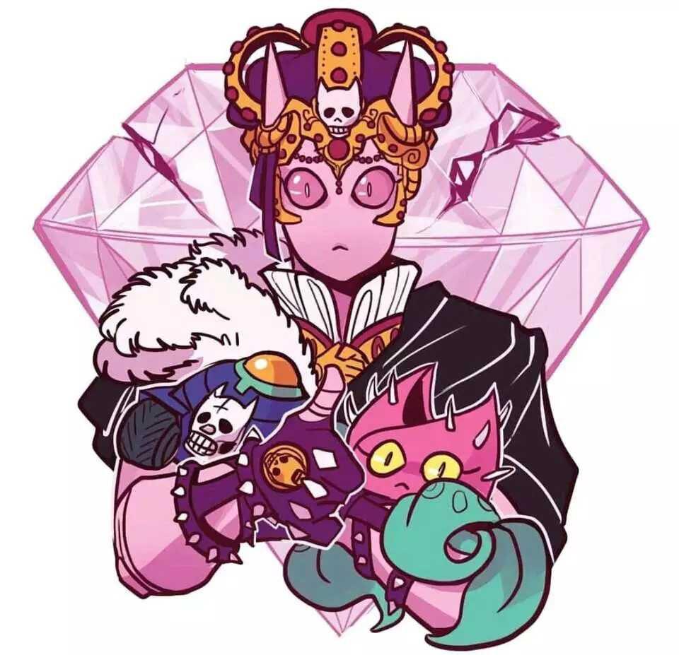 大佬们有没有jojo的奇妙冒险里杀手皇后的壁纸