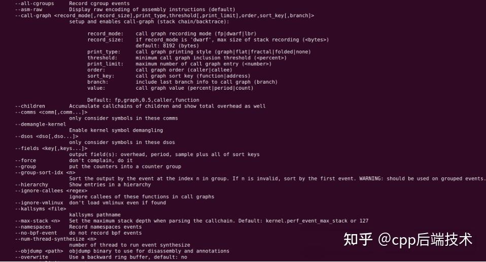 Linux性能分析工具-perf并生成火焰图 - 知乎
