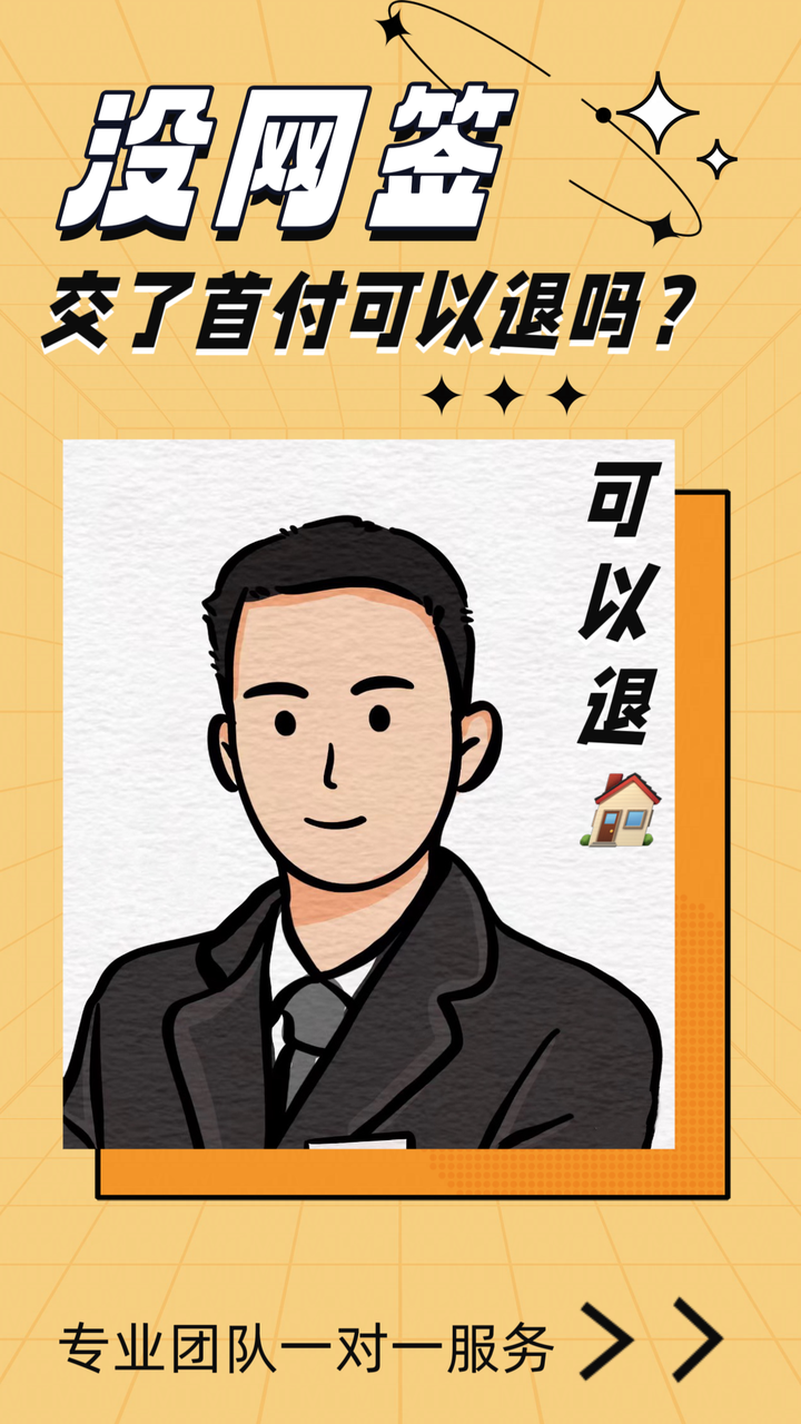 没网签交了首付款可以退房退首付款吗? - 知乎