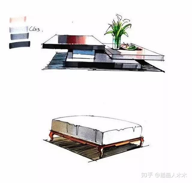 干货 | 马克笔如何用笔和上色秘笈都在这里! - 知乎