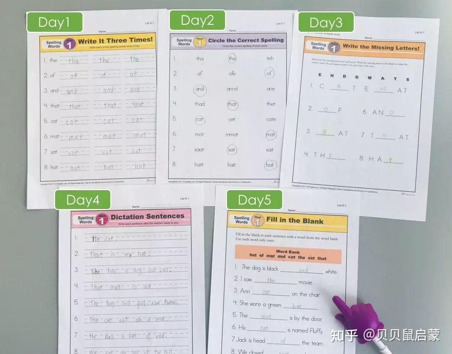 宝藏级美国小学分级词汇练习册，每天练十分钟，轻松掌握2952词- 知乎