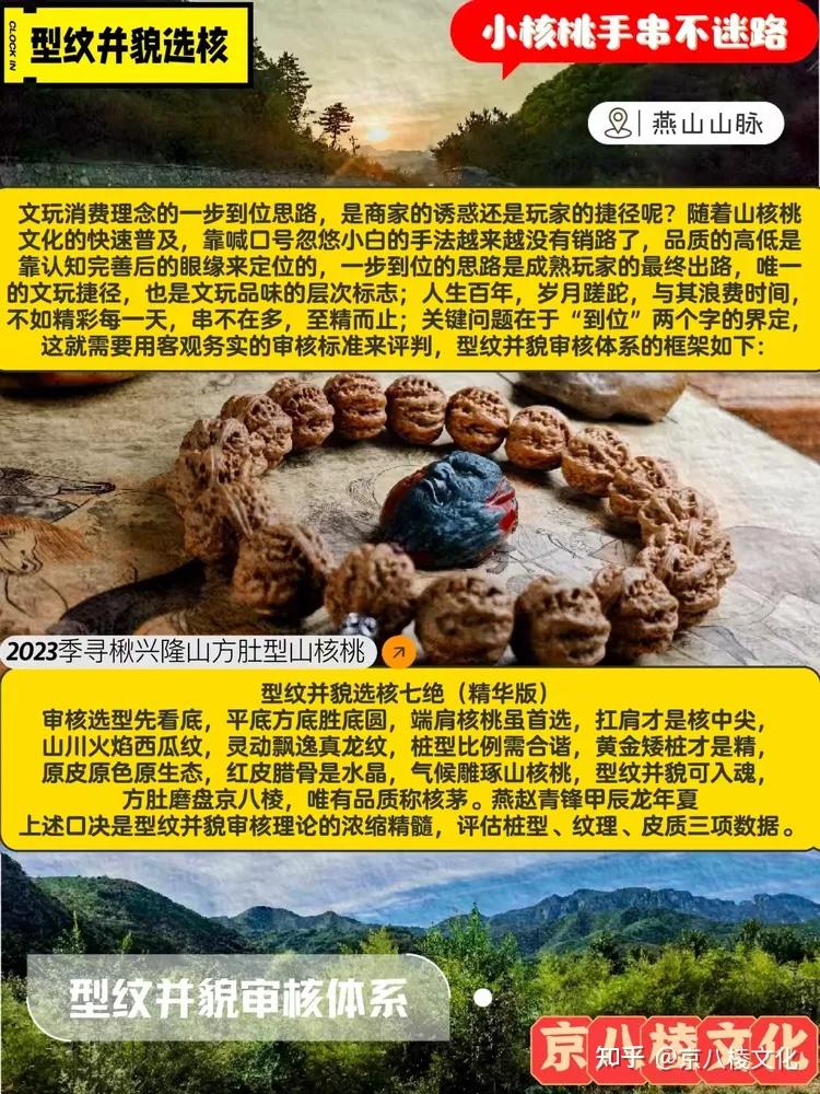 细说小核桃手串品种分类（三）京八棱- 知乎