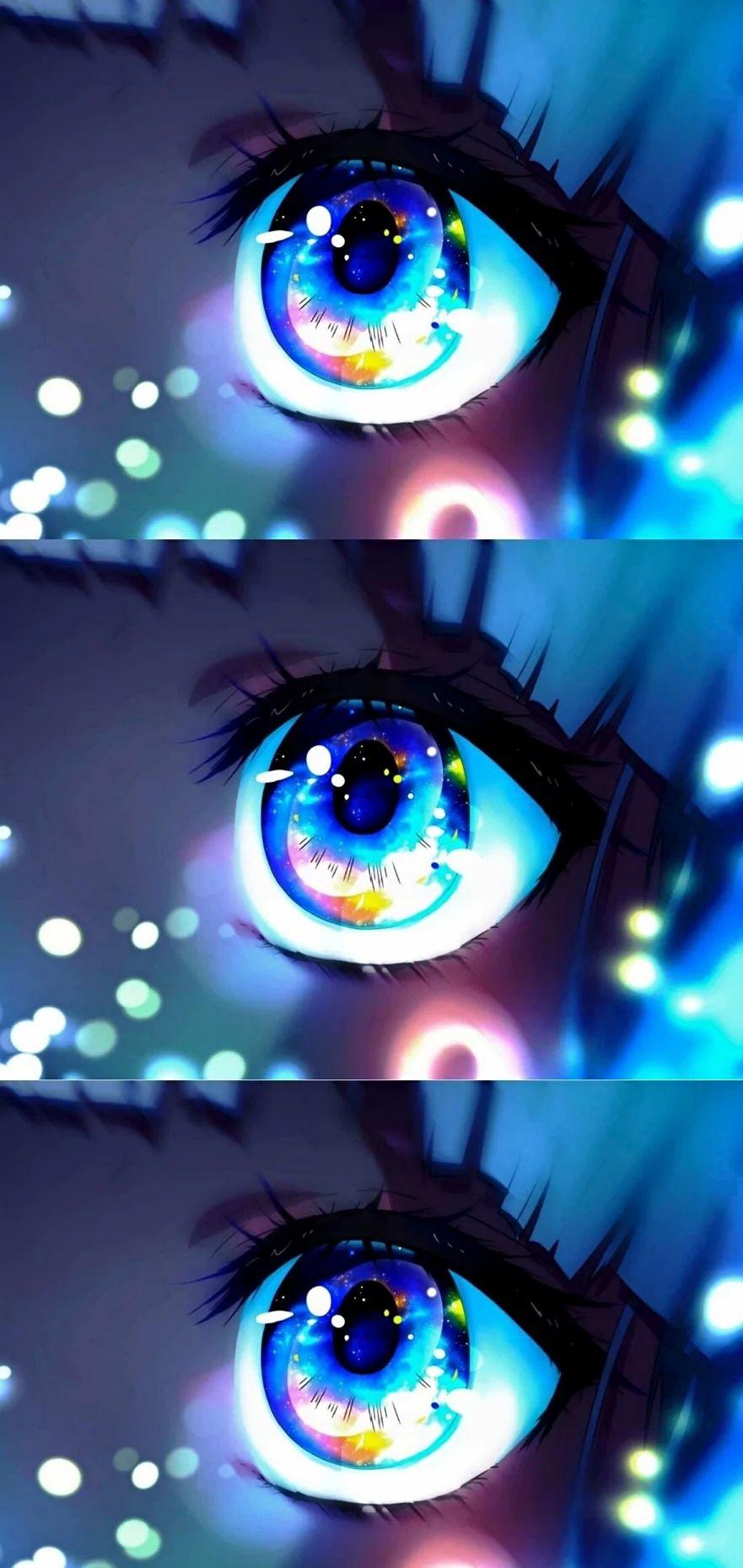 有没有横向的动漫眼睛全面屏壁纸