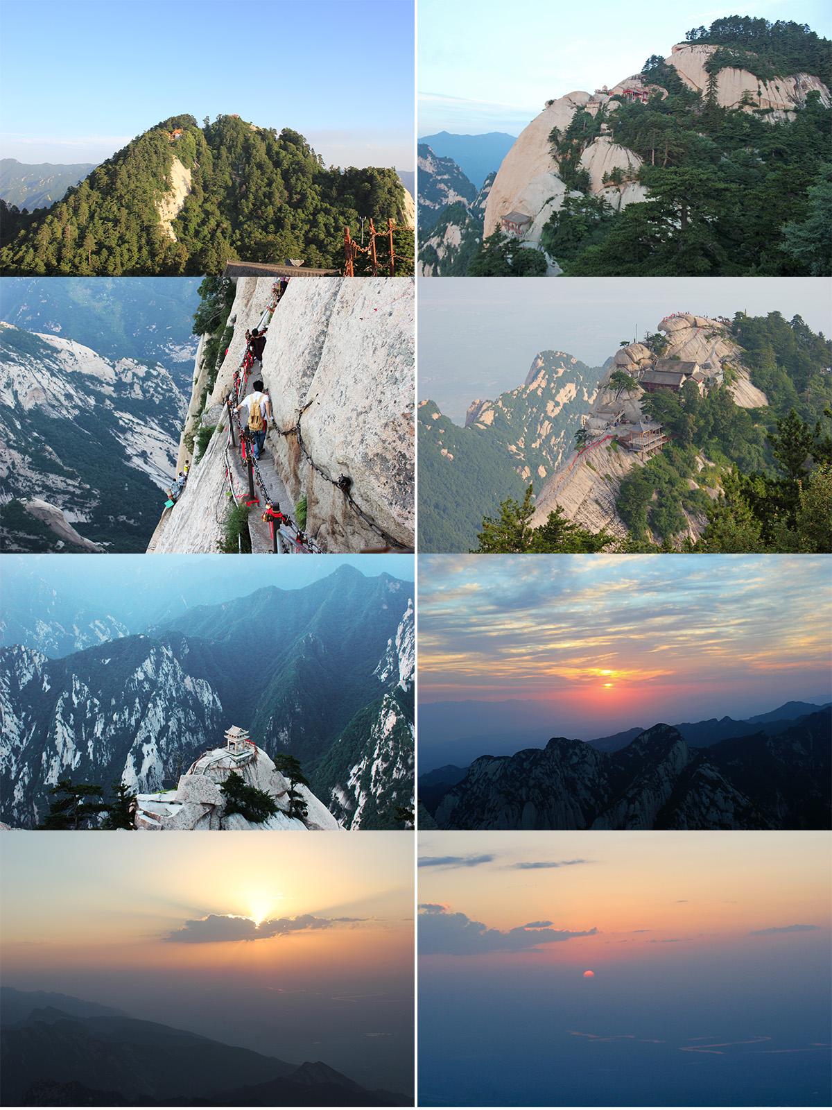 泰山,华山,衡山,恒山和嵩山(五岳),黄山,庐山等,哪座山最值得去? - 知