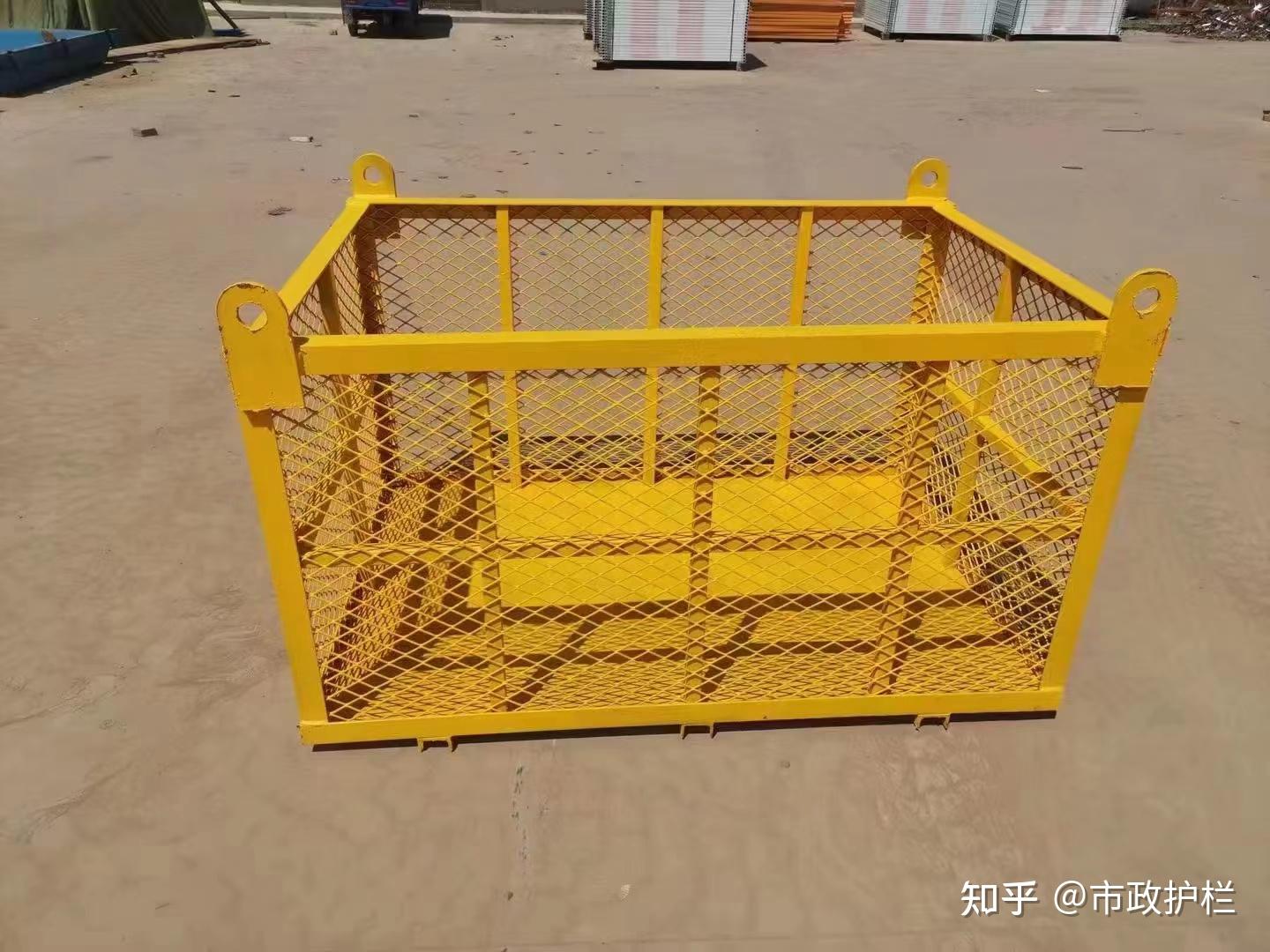 工地零散材料吊笼种类样式,装配式临时吊笼 - 知乎