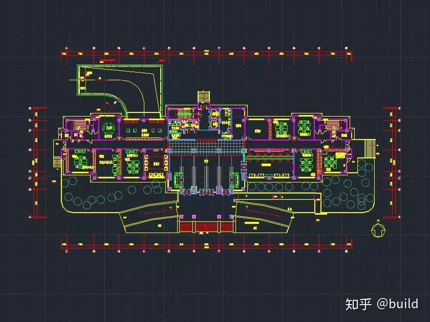 33套室内办公空间效果图及CAD施工图图纸！免费领取！ - 知乎