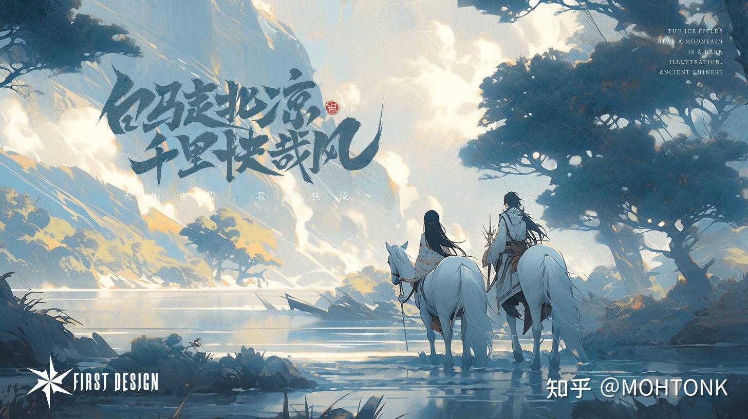 Midjourney 国风武侠!9 张《雪中悍刀行》主题插画 - 知乎