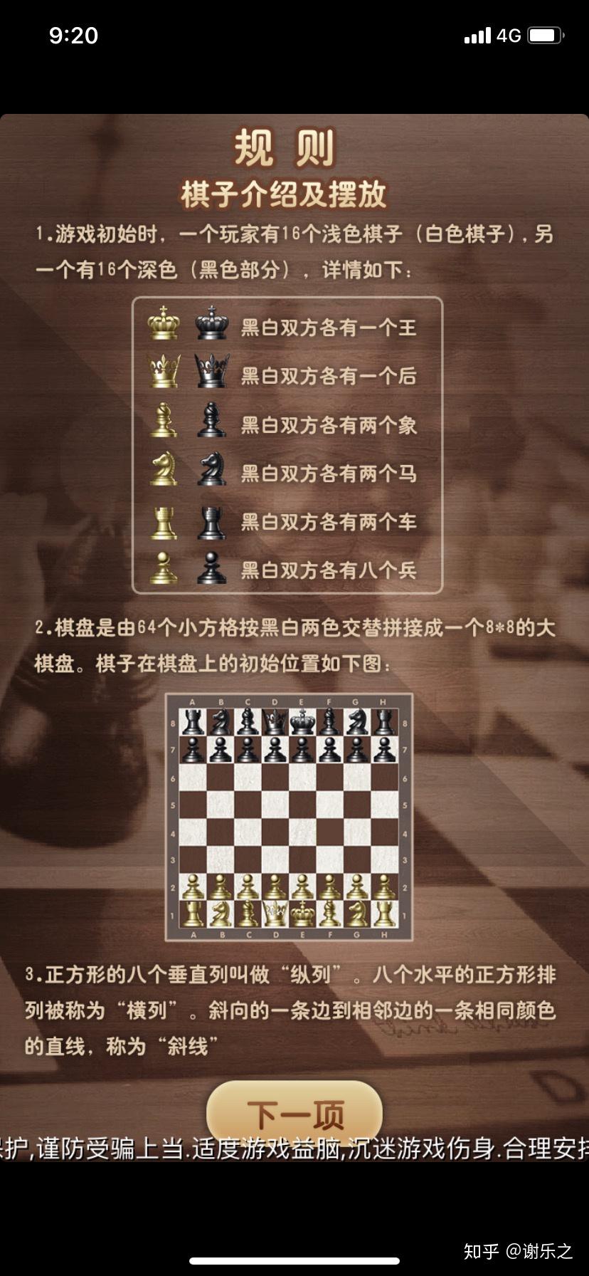 国际象棋摆棋规则图片