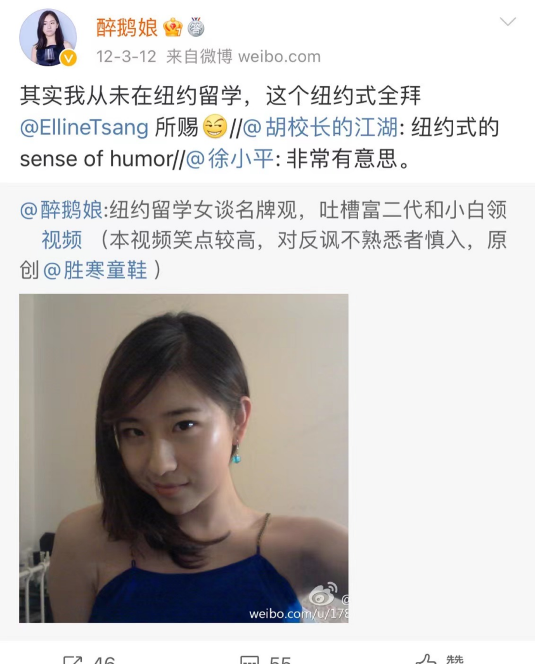 如何评价醉鹅娘