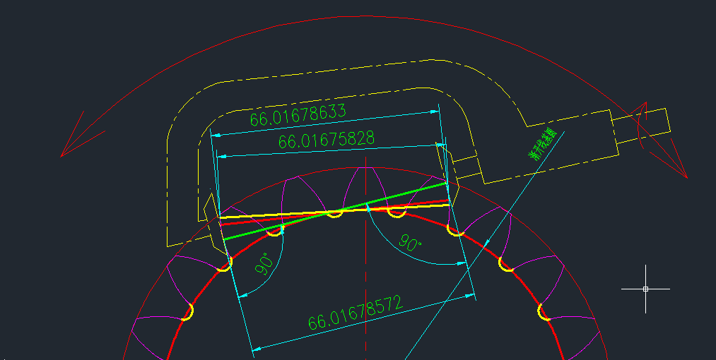 齿轮公法线长度如何测量