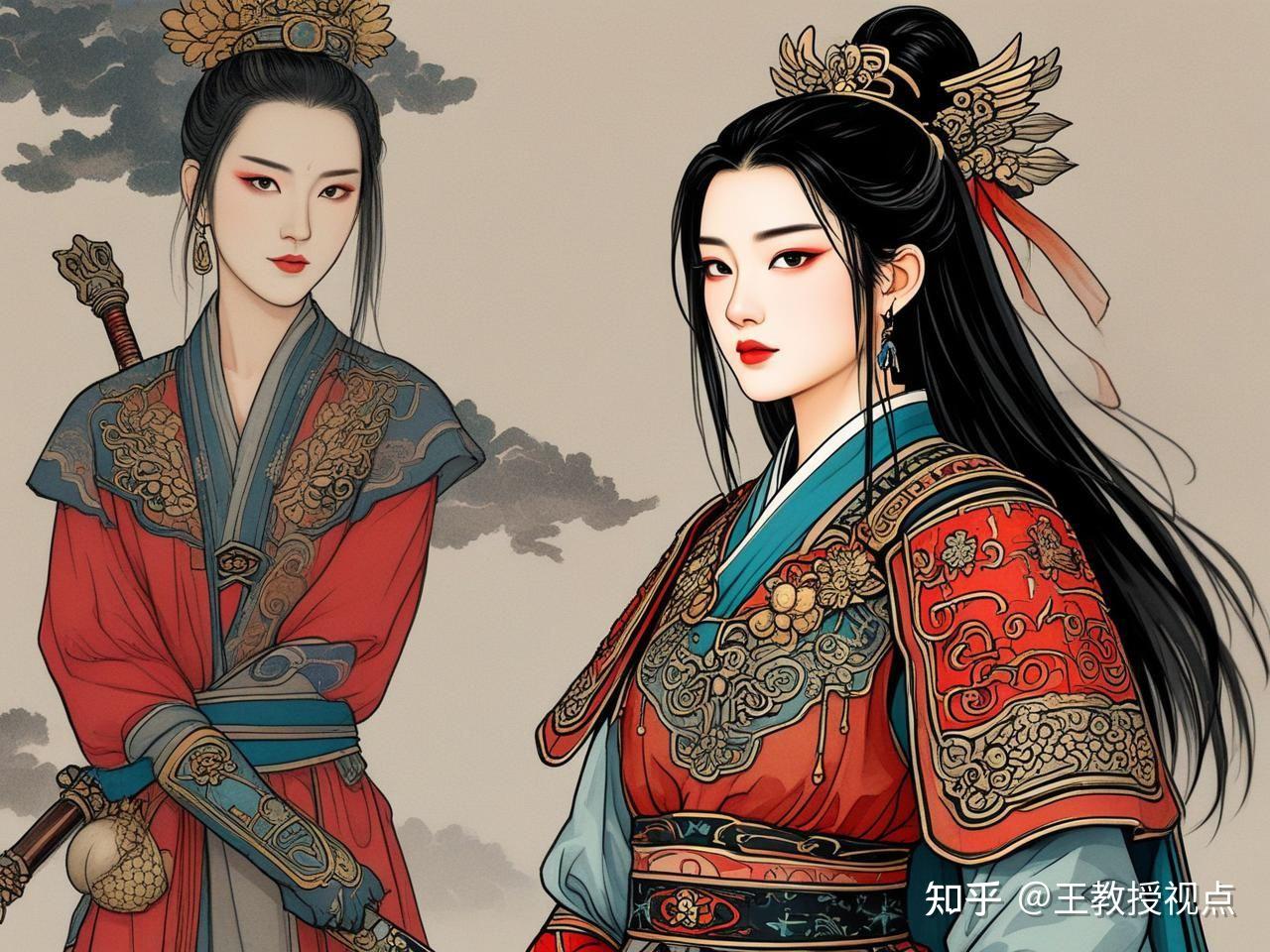 古代女将女帅:英姿飒爽之服饰风采 - 知乎