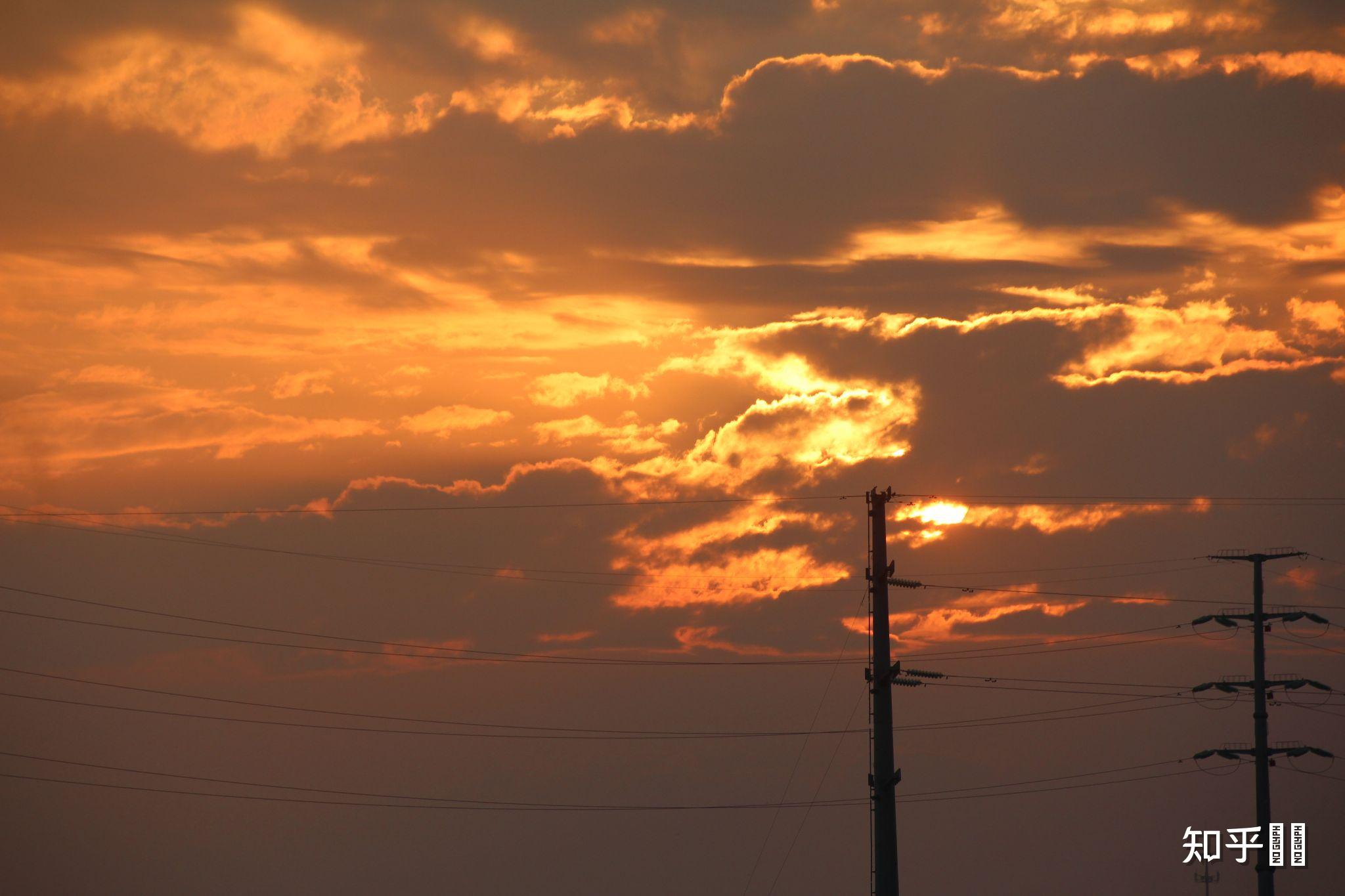 还记得高中时期的晚霞吗