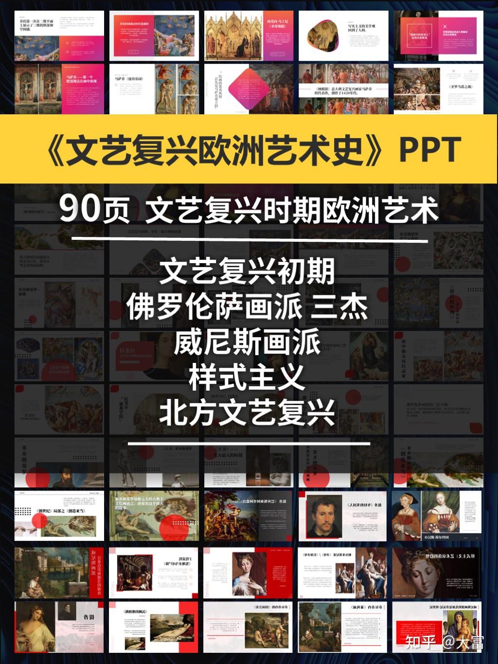 630页《西方艺术史》超美PPT课件，零基础讲透西方艺术史 - 知乎