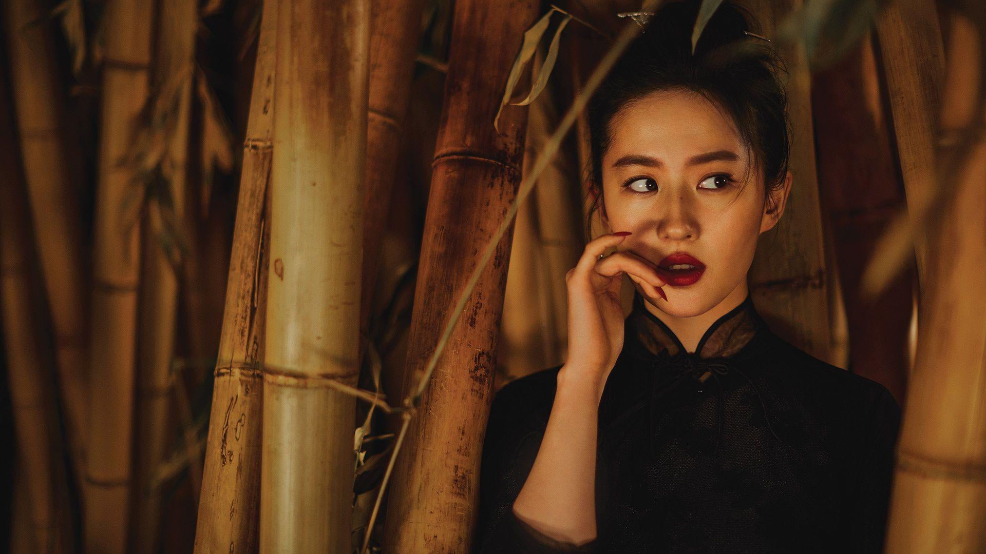 有哪些刘亦菲穿旗袍的照片