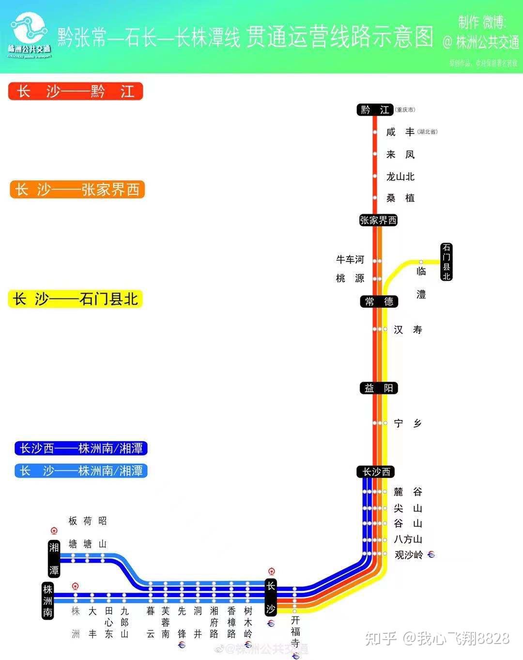 湘潭到长沙的城铁有哪些站? 