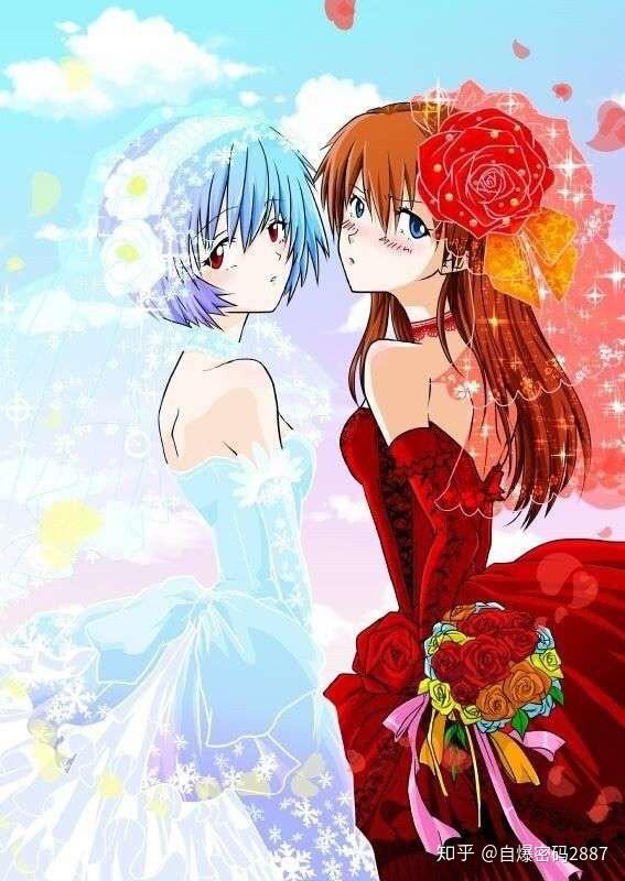 《eva》里面真嗣的「官配」到底是绫波丽还是明日香?