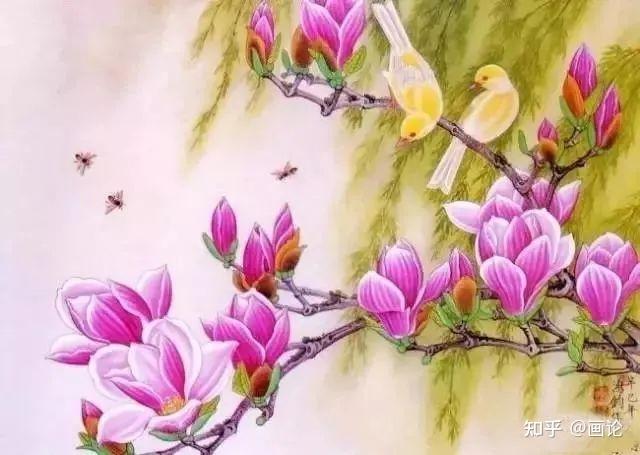 历代名家笔下的玉兰花,美不胜收 - 知乎
