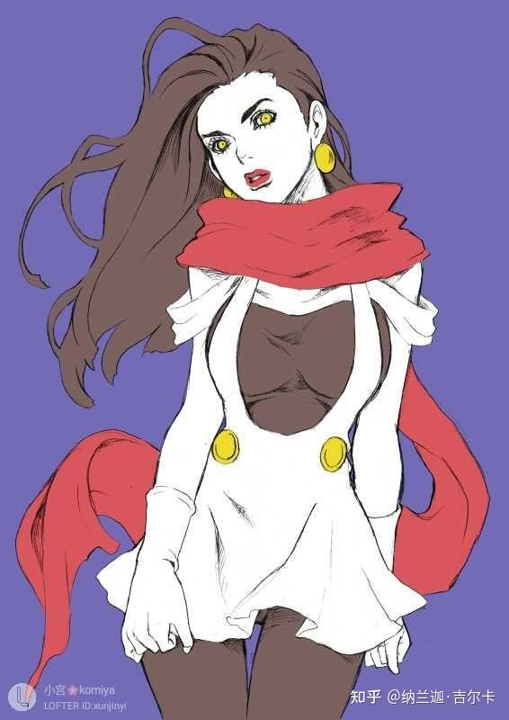 jojo颜值最好看的几位女角色有几个? - 知乎