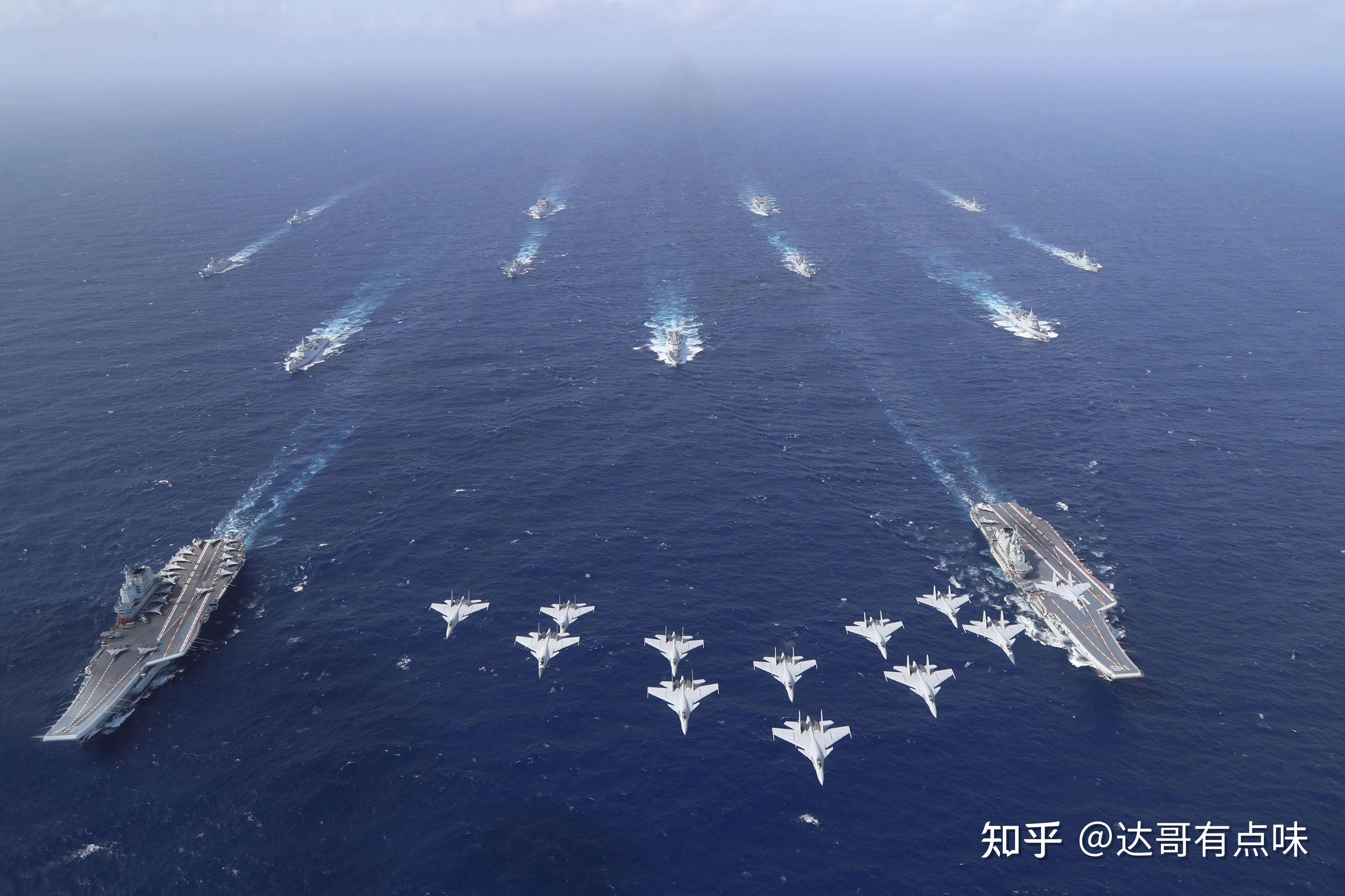 双航母合璧,弹射型亮相:向着海天前进! - 知乎