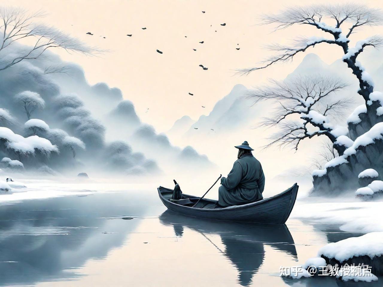 《江雪》唐·柳宗元:寒江独钓的孤高清远与诗人心迹的抒发 - 知乎