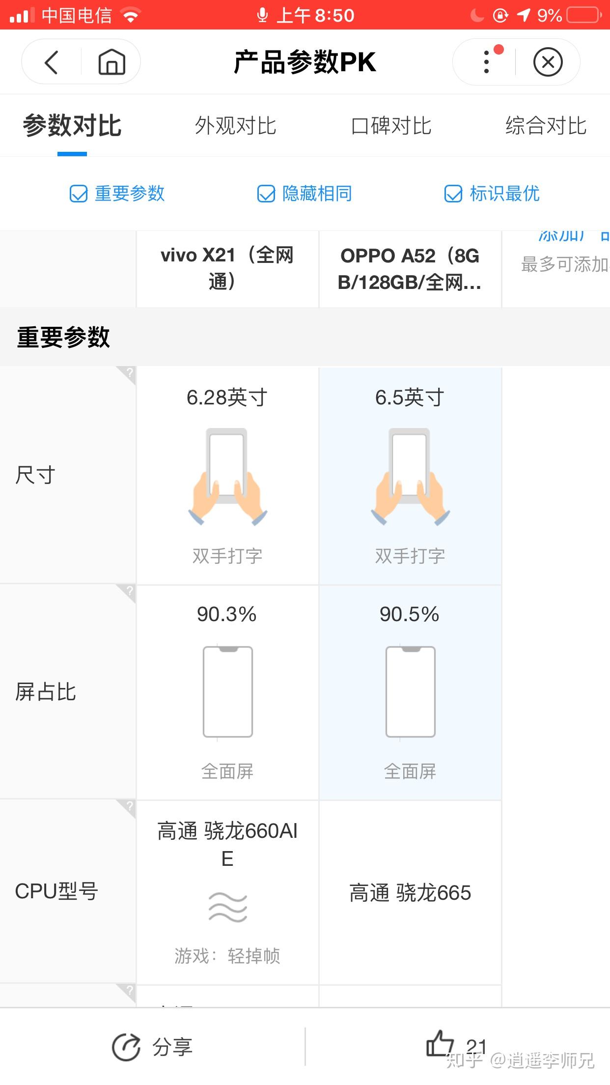 vivox21好用还是oppoa52好用