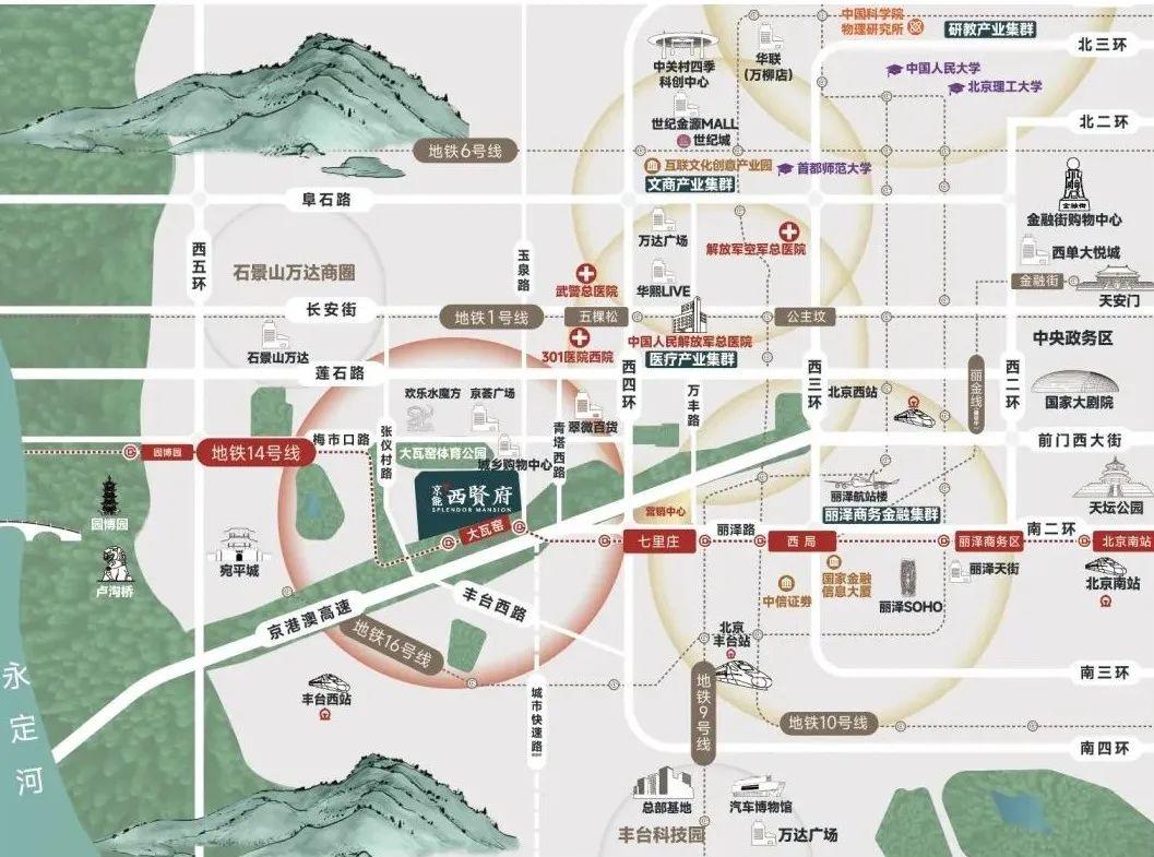 西贤府 | 京西南四环外 · 丰台大瓦窑 · 京能2027年交付 · 约125-173平中式宋风四居 · 高品质商品房 - 知乎