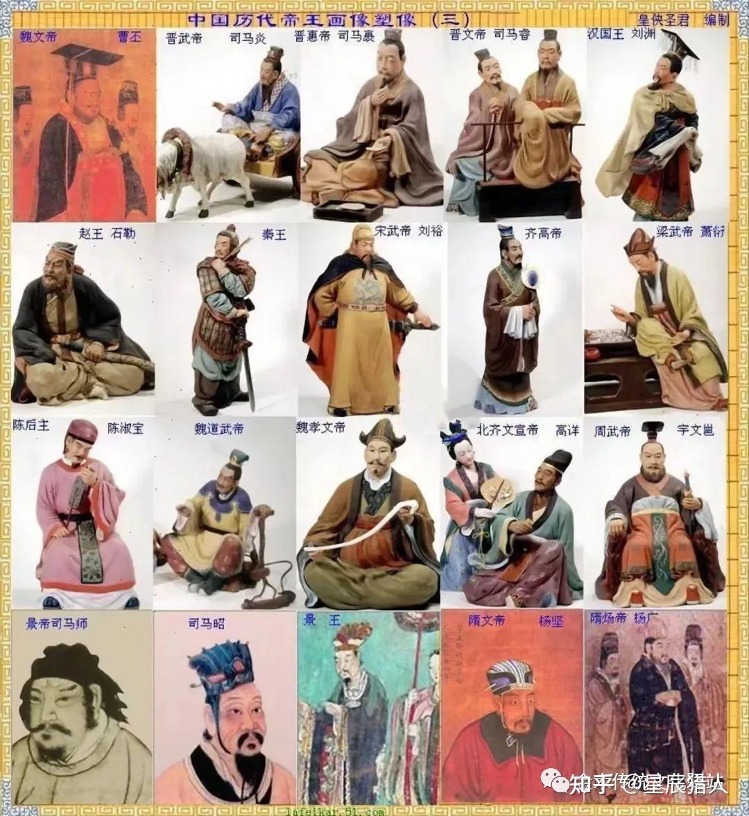 历史上最全中国历代 “帝王”介绍,图文并茂,建议收藏…… - 知乎