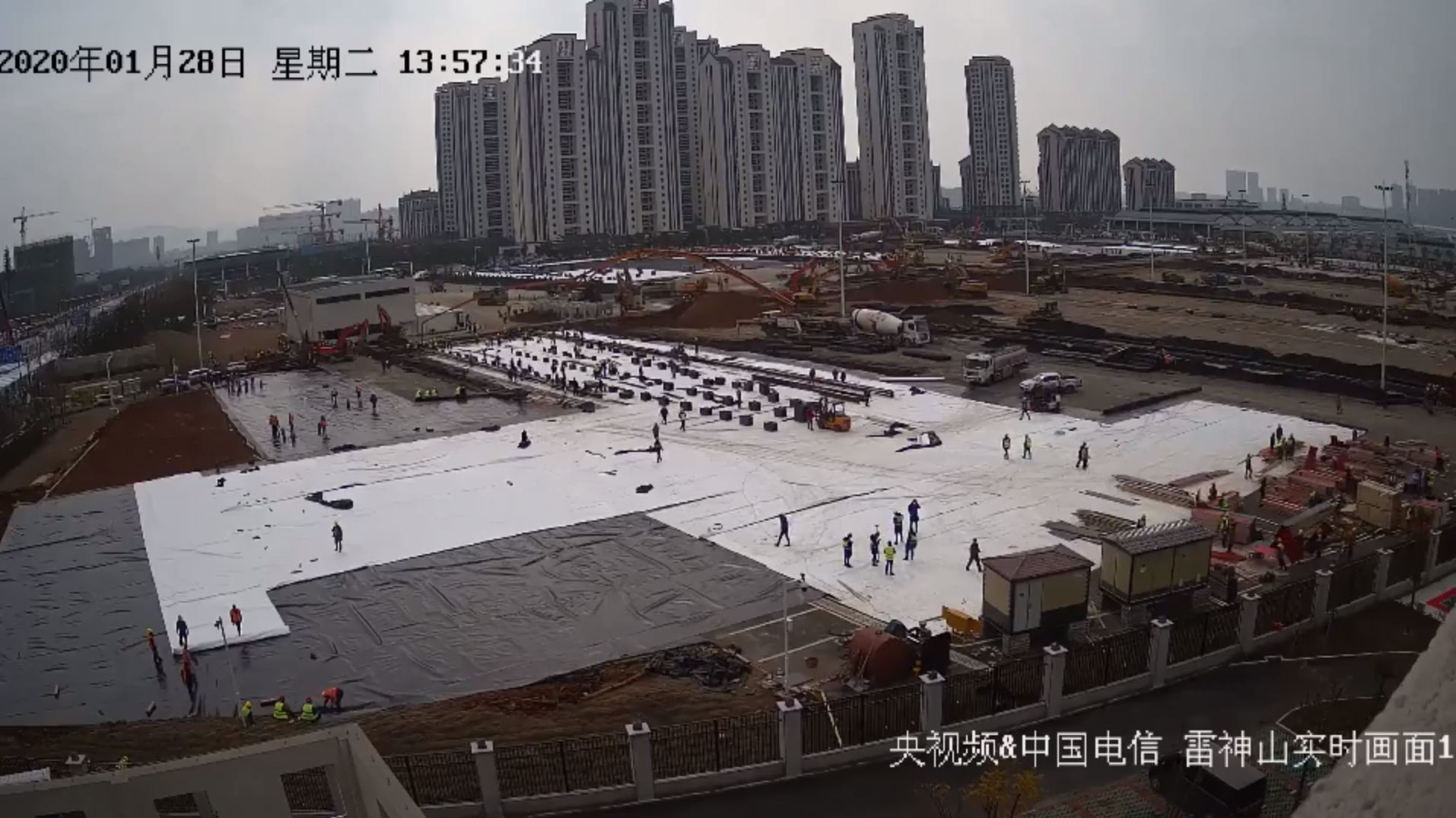 如何看待火神山雷神山建设在线直播你从直播中看出了什么