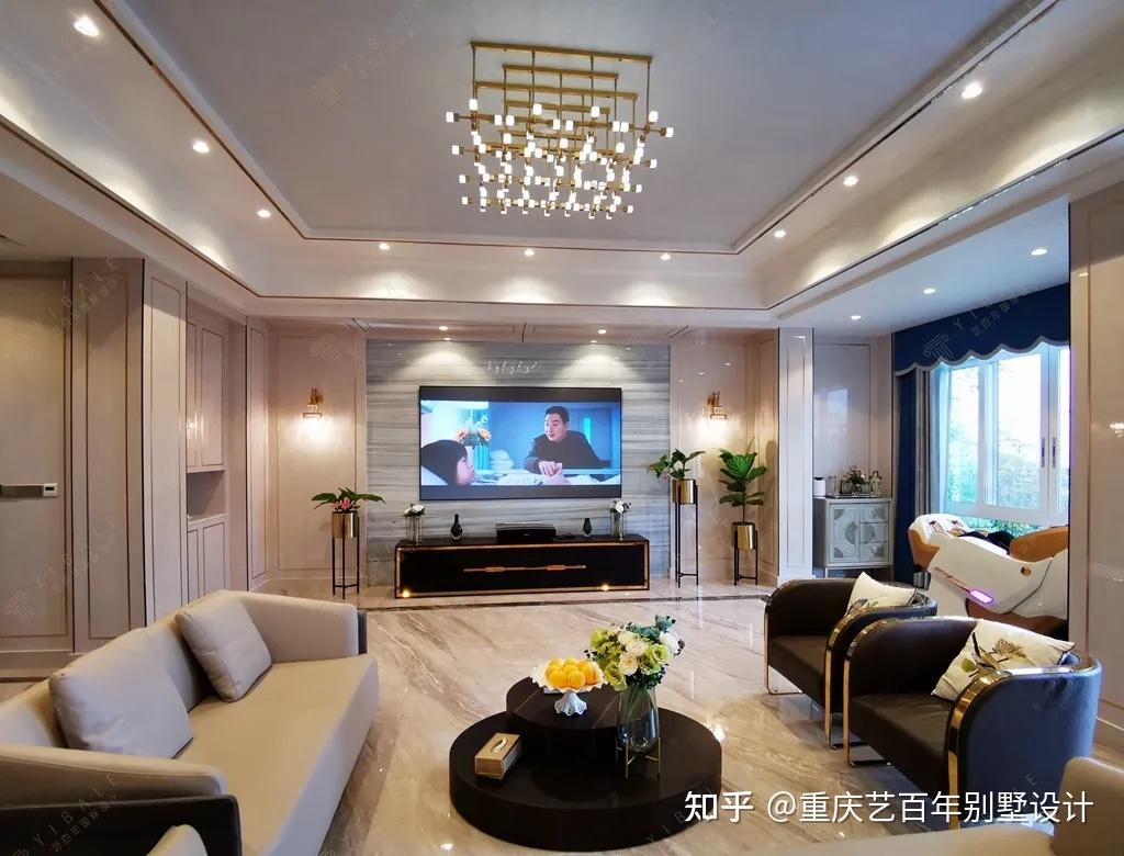 江山樾装修设计 | 重庆江山樾现代轻奢装修设计案例效果图 - 知乎
