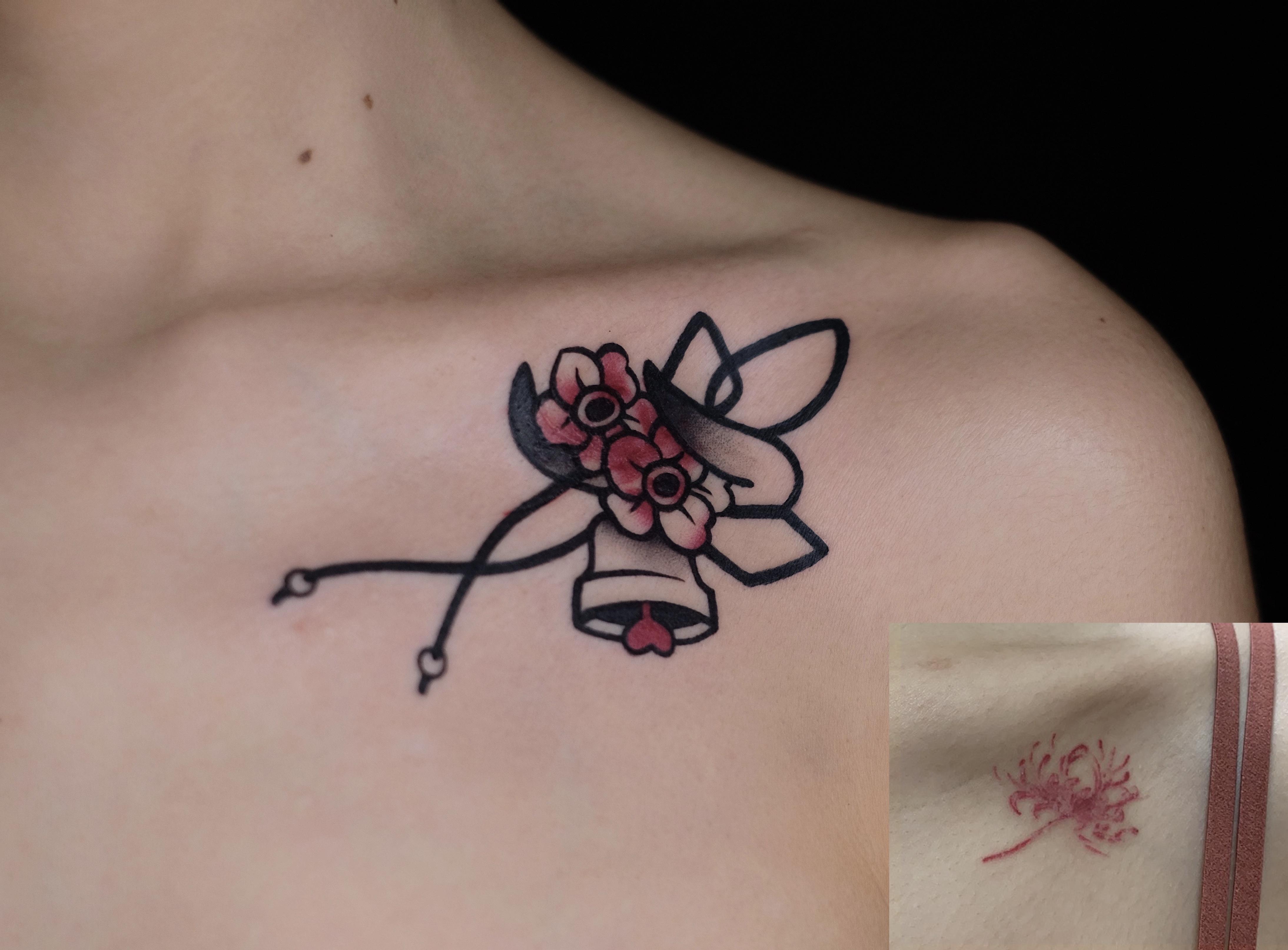 胸口旧纹身遮盖有什么图案