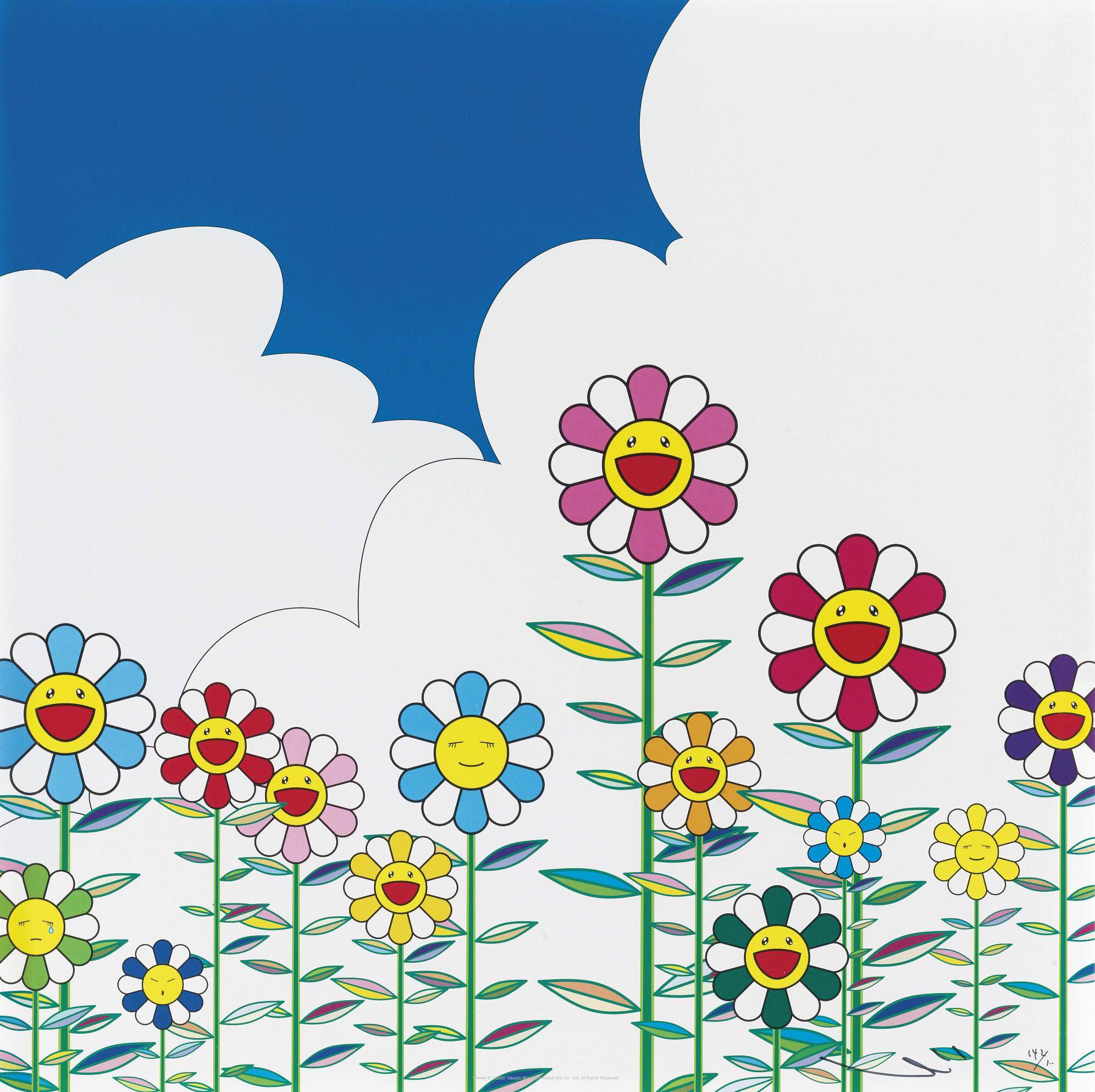 你是真心觉得村上隆的太阳花好看吗