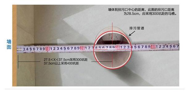 300坑距的马桶,安装的时候发现马桶坑距只有270,不想用马桶移位器