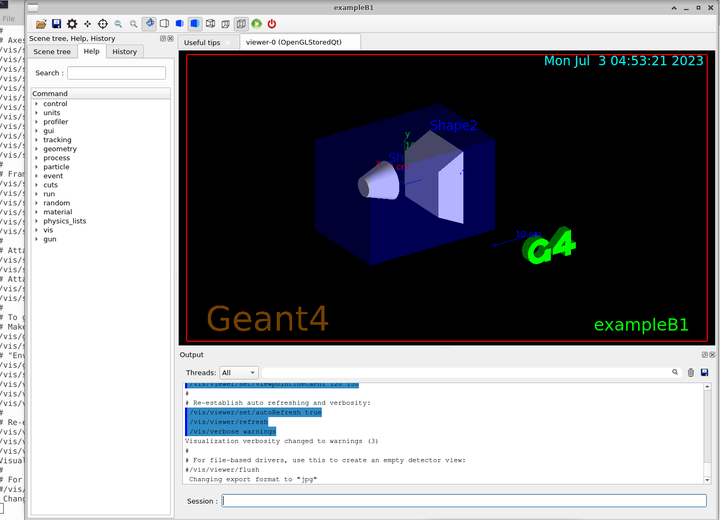  wsl geant4 