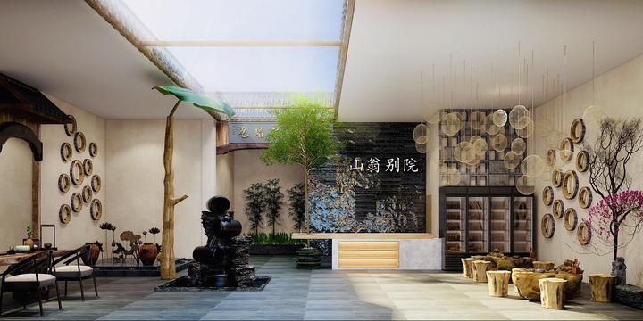 园林餐厅设计 | 雅室视茫茫,别院若画廊~ - 知乎
